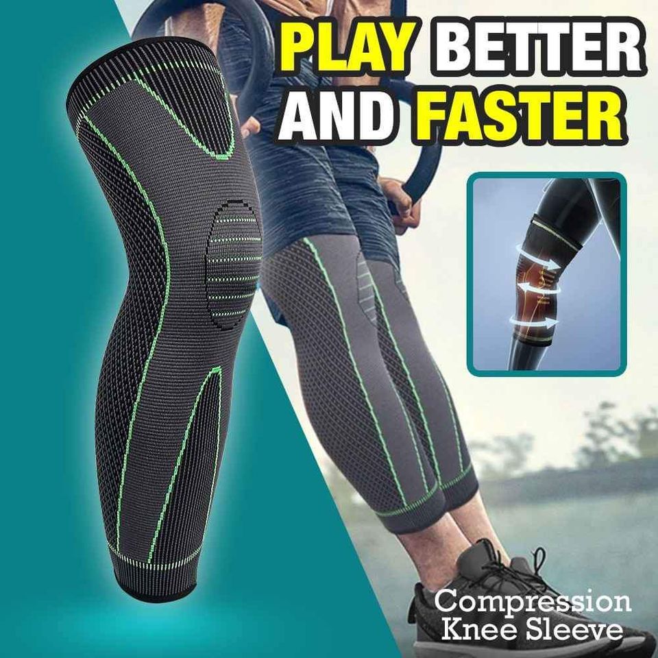 Rodillera Larga Elástica Ajustable PRO Walkern™ + 1 EXTRA GRATIS!